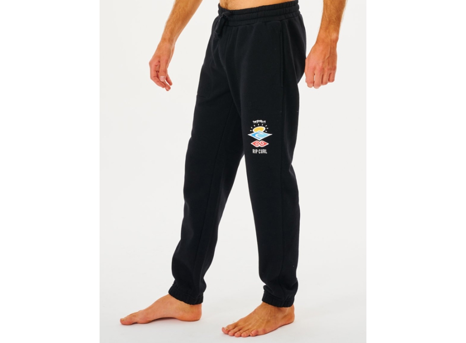 RIP CURL PANTALONI TUTA SEARCH ICON LOGO BLACK