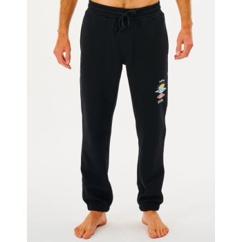 RIP CURL PANTALONI TUTA SEARCH ICON LOGO BLACK