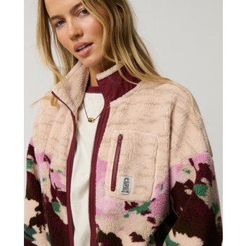 RIP CURL PILE CON ZIP SEARCH SERIES BONDED DARK PLUM