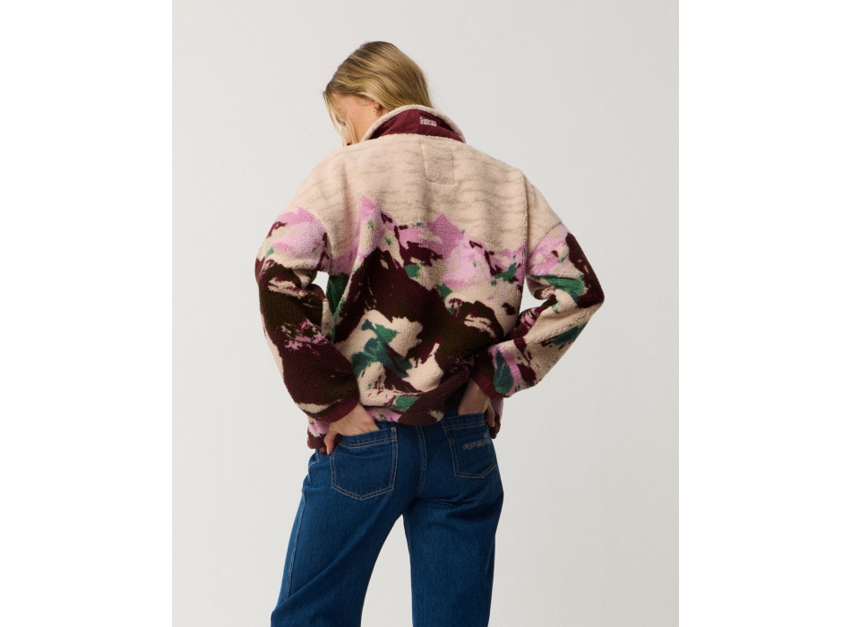 RIP CURL PILE CON ZIP SEARCH SERIES BONDED DARK PLUM