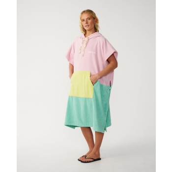 RIP CURL PONCHO IN SPUGNA CLASSIC SURF KHAKI SAND