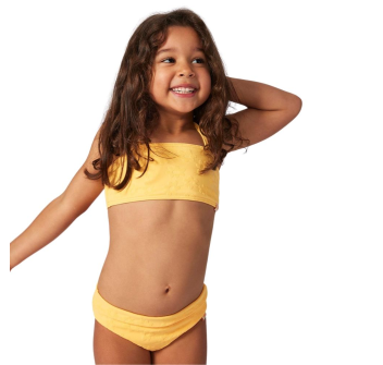 RIP CURL RAINBOW TIDE TERRY BIKINI BAMBINA 1-8 ANNI