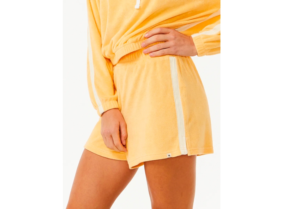 RIP CURL REVIVAL TERRY PANTALONCINI DONNA ORANGE