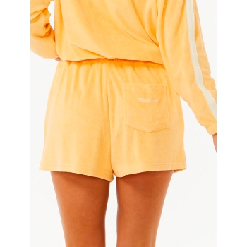 RIP CURL REVIVAL TERRY PANTALONCINI DONNA ORANGE