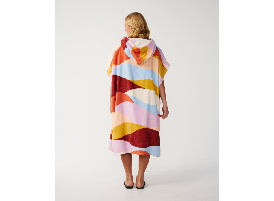 RIP CURL SCRIPT PONCHO VIOLET