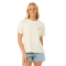 RIP CURL RELAXED T-SHIRT DONNA CALA VADELLA BONE