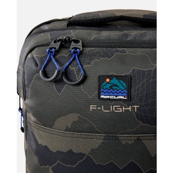 RIP CURL SEARCH F-LIGHT CABIN 30L TROLLEY DA VIAGGIO CON RUOTE CAMO