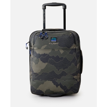 RIP CURL SEARCH F-LIGHT CABIN 30L TROLLEY DA VIAGGIO CON RUOTE CAMO