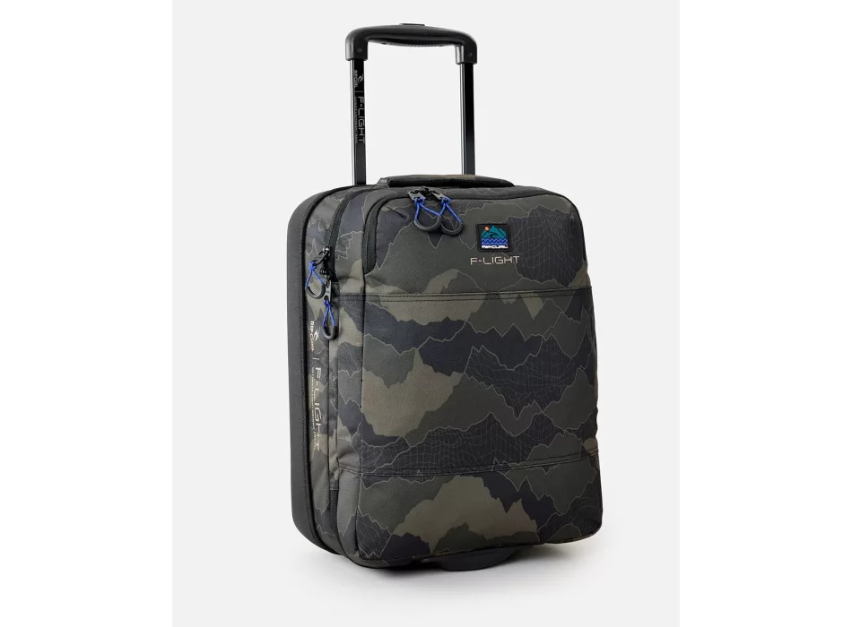 RIP CURL SEARCH F-LIGHT CABIN 30L TROLLEY DA VIAGGIO CON RUOTE CAMO