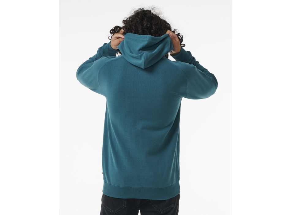 RIP CURL SEARCHERS ZIP FELPA CON CAPPUCCIO BLUE GREEN