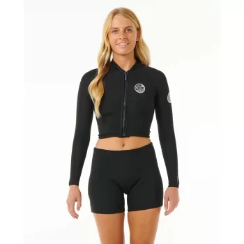 RIP CURL SHORT DAWN PATROL 1MM PANTALONCINI BLACK