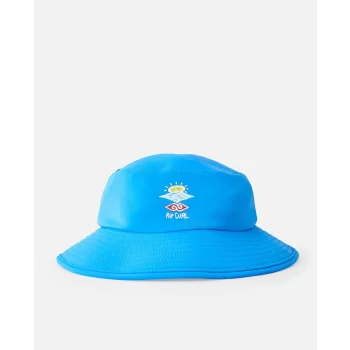 RIP CURL SHRED BEACH HAT BUCKET BAMBINO BLUE