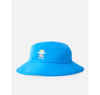 RIP CURL SHRED BEACH HAT BUCKET BAMBINO BLUE