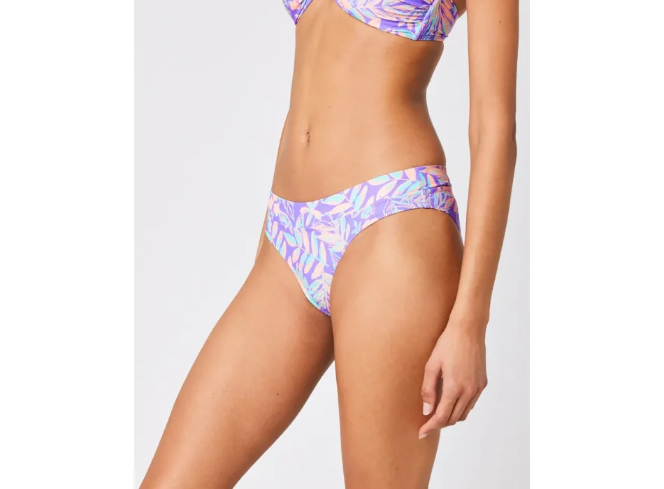 RIP CURL SLIP BIKINI FULL PALM PARTY PURPLE