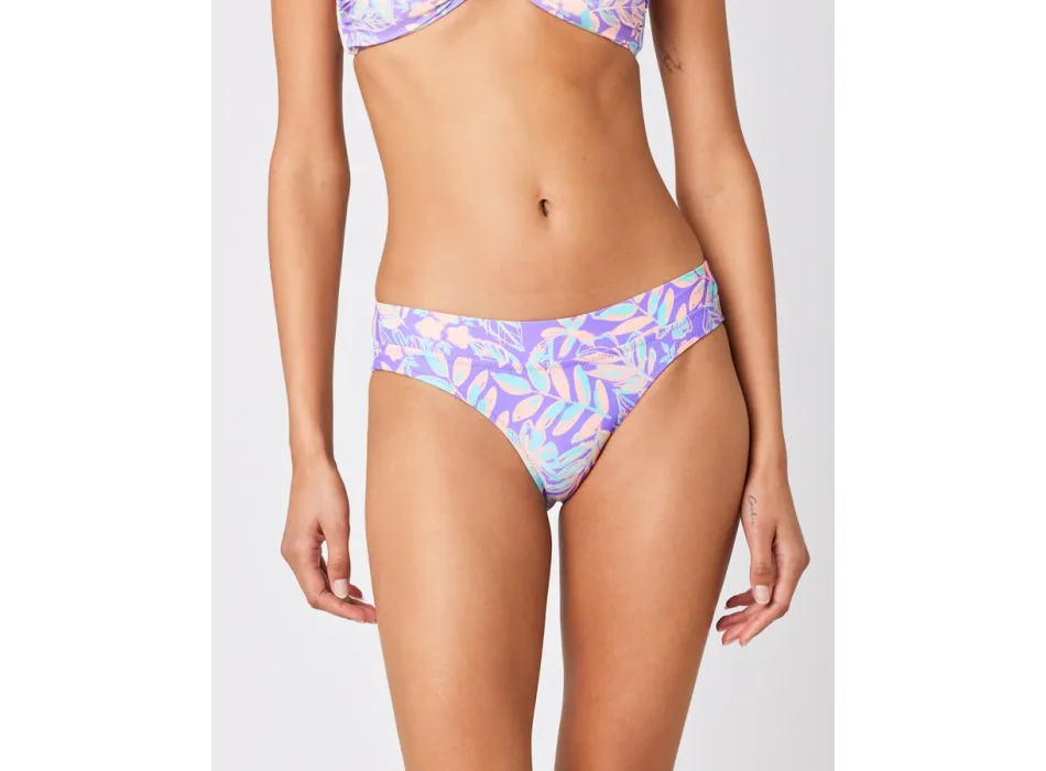 RIP CURL SLIP BIKINI FULL PALM PARTY PURPLE