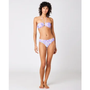 RIP CURL SLIP BIKINI FULL PALM PARTY PURPLE