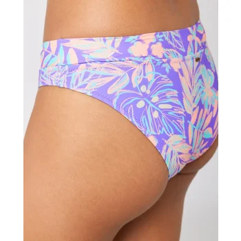 RIP CURL SLIP BIKINI FULL PALM PARTY PURPLE