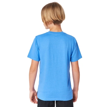 RIP CURL SNAP T-SHIRT RAGAZZO ELECTRIC BLUE