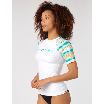 RIP CURL SUMMER BREEZE LYCRA MANICHE CORTE DONNA