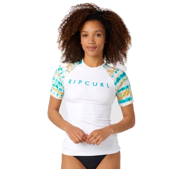 RIP CURL SUMMER BREEZE LYCRA MANICHE CORTE DONNA