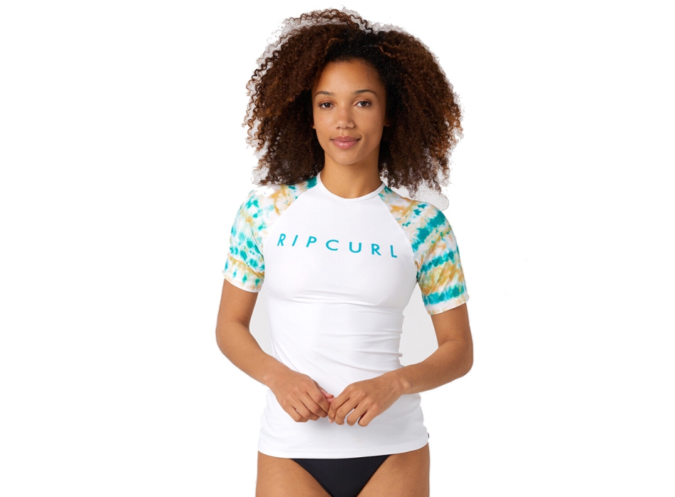 RIP CURL SUMMER BREEZE LYCRA MANICHE CORTE DONNA