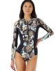 RIP CURL SUN DANCE MUTINO IN LYCRA MANICHE LUNGHE