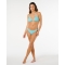 RIP CURL COSTUME SLIP VIBE SURF HIGH CHEEKY BIKINI BOTTOM SEA BLUE