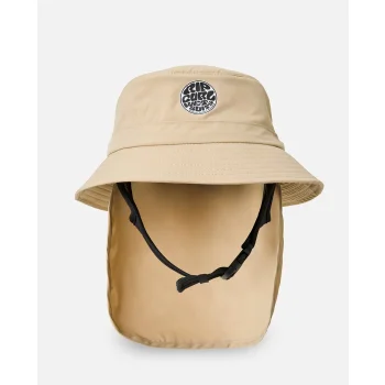 RIP CURL SURF SERIES BUCKET HAT CAPPELLO PER SURF LIGHT KHAKI