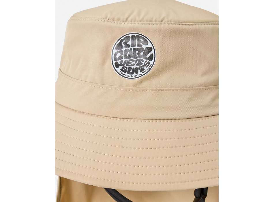 RIP CURL SURF SERIES BUCKET HAT CAPPELLO PER SURF LIGHT KHAKI