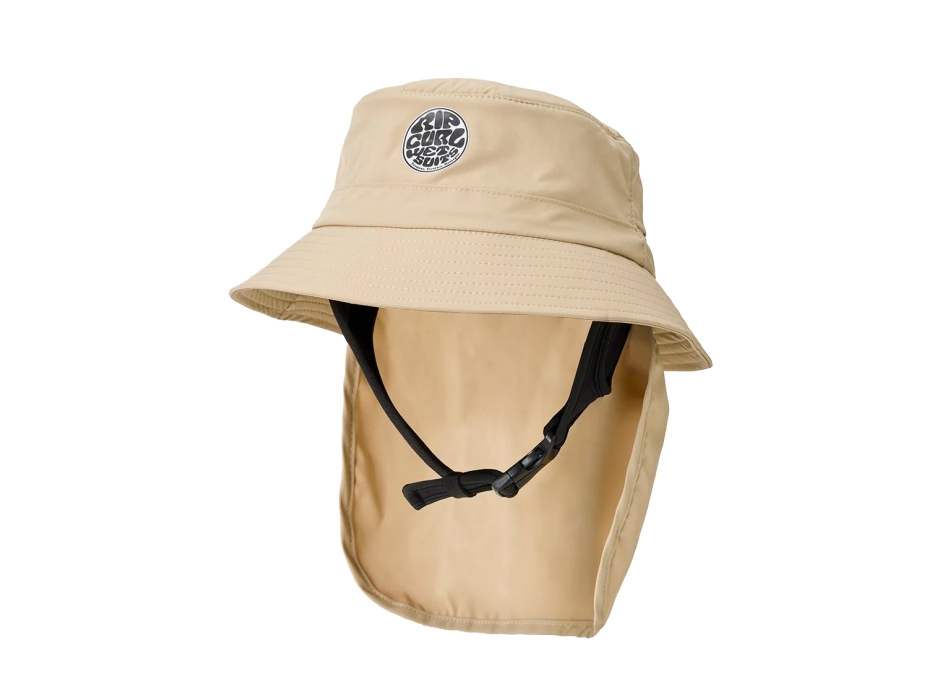 RIP CURL SURF SERIES BUCKET HAT CAPPELLO PER SURF LIGHT KHAKI