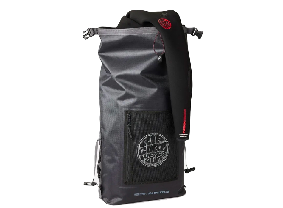 RIP CURL SURF SERIES ZAINO TECNICO 30L BLACK GREY