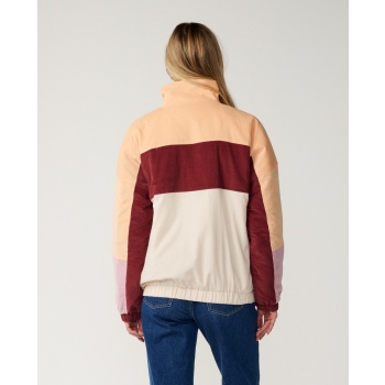RIP CURL SURFBREAK CREW FELPA GIROCOLLO OATMEAL MARLE