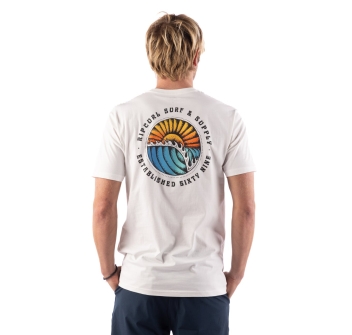 RIP CURL T-SHIRT AMAZON AZ BRANDED BLACK