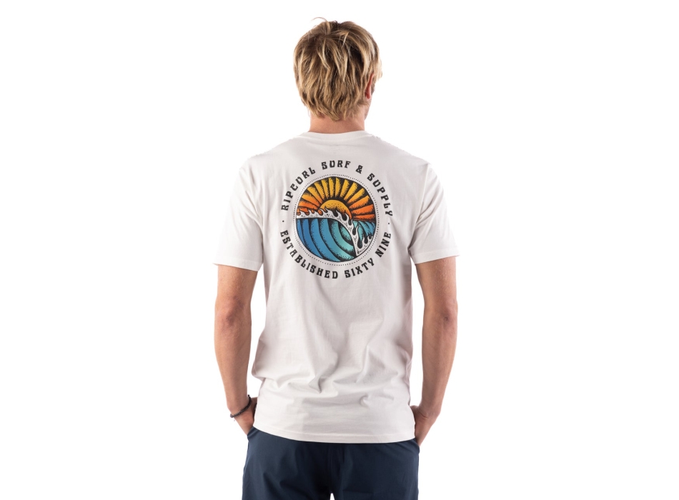 RIP CURL T-SHIRT AMAZON AZ BRANDED BLACK