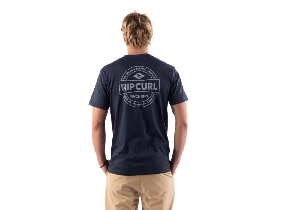 RIP CURL T-SHIRT AMAZON AZ BRANDED NAVY