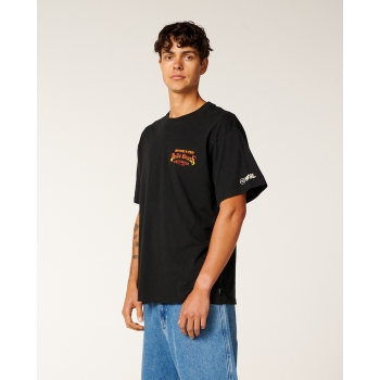RIP CURL T-SHIRT BELLS PRO 26 EVENT TEE BLACK