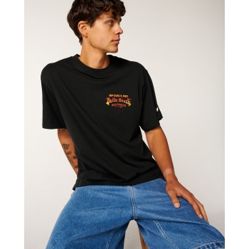 RIP CURL T-SHIRT BELLS PRO 26 EVENT TEE BLACK