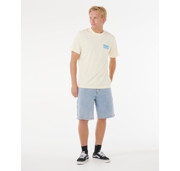 RIP CURL T-SHIRT BOARD BAKERY BLACK