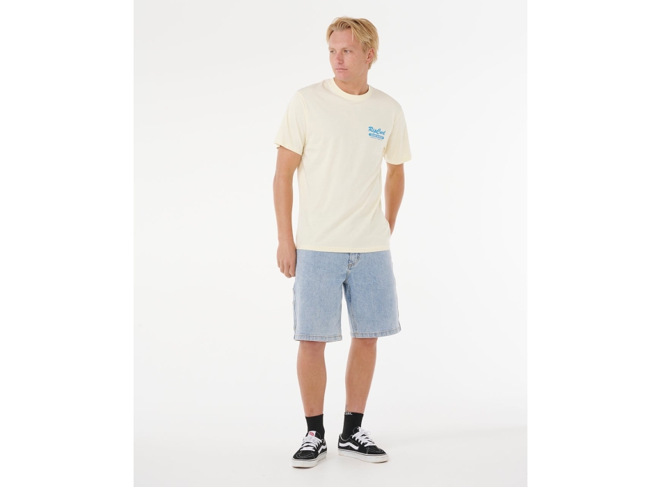 RIP CURL T-SHIRT BOARD BAKERY BLACK