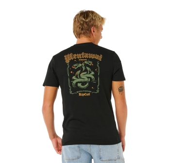 RIP CURL T-SHIRT DESTI ANIMALS BLACK