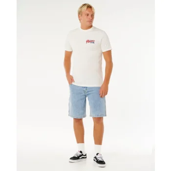 RIP CURL T-SHIRT DESTI ANIMALS BONE