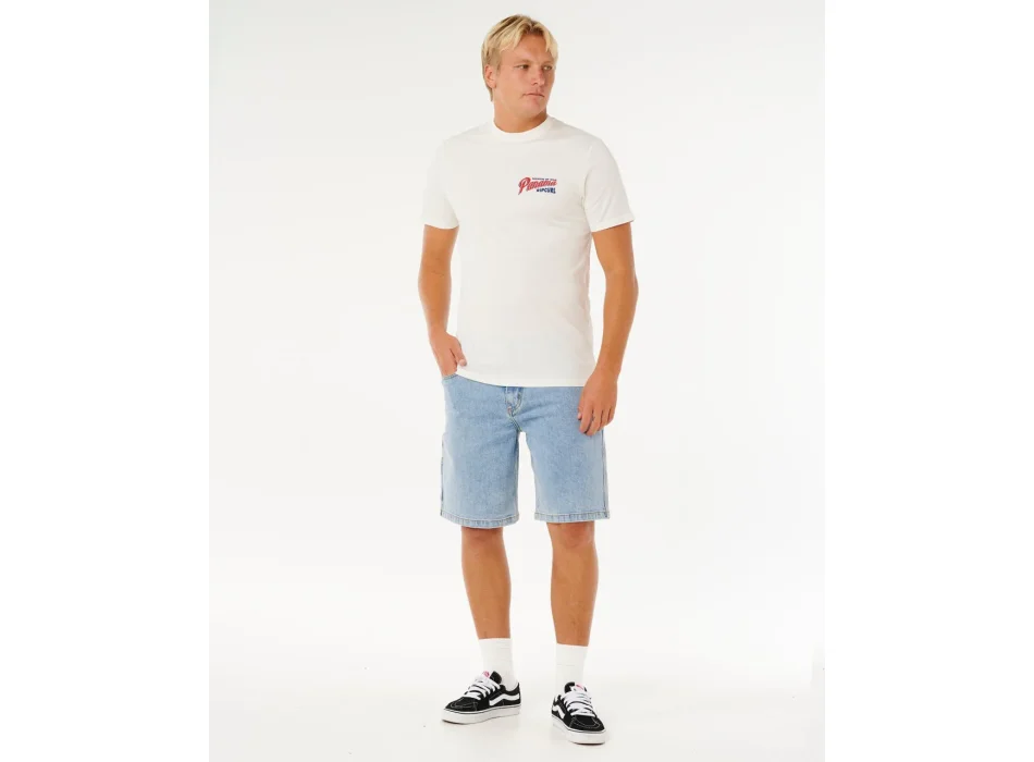 RIP CURL T-SHIRT DESTI ANIMALS BONE