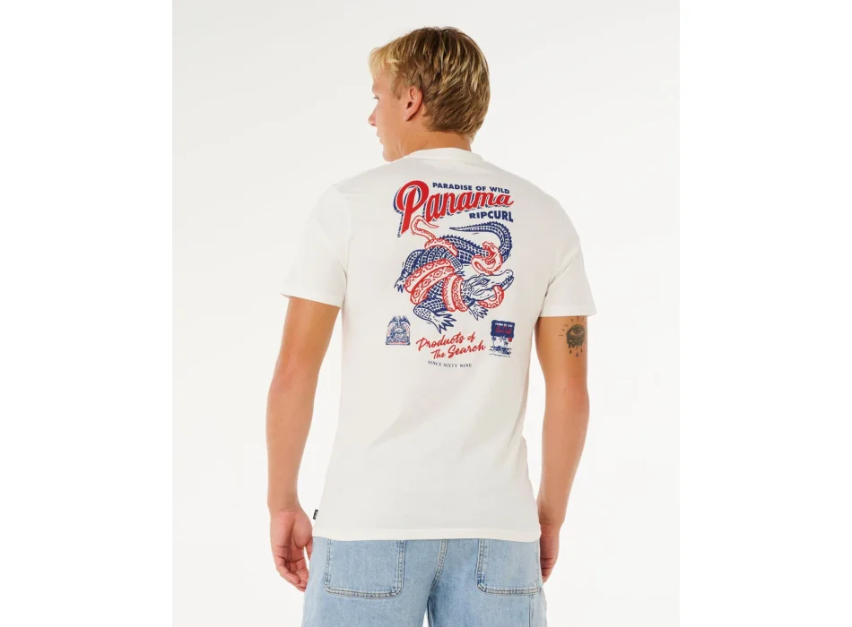 RIP CURL T-SHIRT DESTI ANIMALS BONE