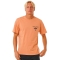 RIP CURL T-SHIRT FADE OUT ICON CLAY