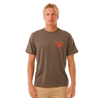 RIP CURL T-SHIRT FADE OUT ICON ROCK