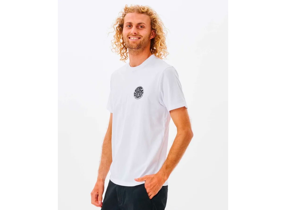 RIP CURL T-SHIRT ICON TEE WHITE