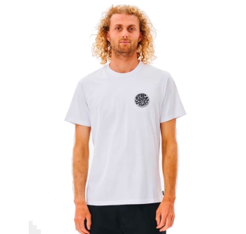 RIP CURL T-SHIRT ICON TEE WHITE