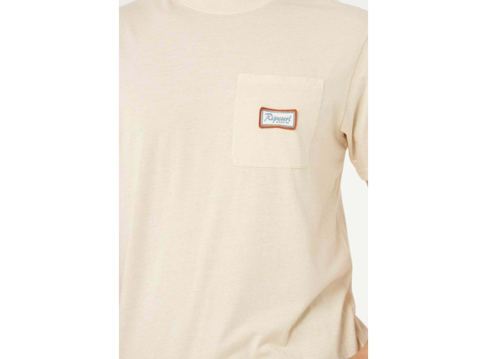 RIP CURL T-SHIRT ICON USED BLACK