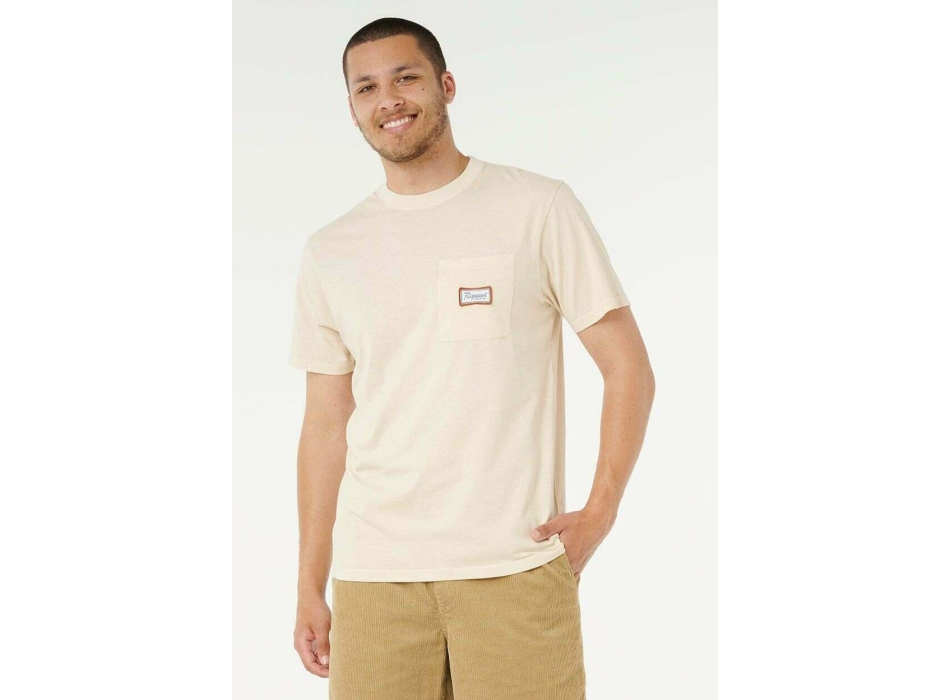 RIP CURL T-SHIRT ICON USED BLACK