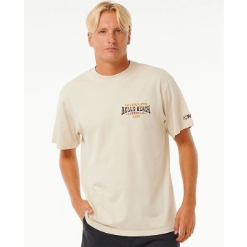 RIP CURL T-SHIRT PRO BELLS BEACH 2024 LINE UP WASHED BLACK